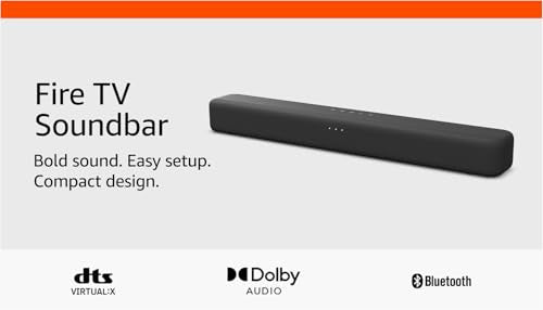 Amazon Fire TV Soundbar, 2.0 speaker with DTS Virtual:X and Dolby Audio, Bluetooth connectivity - Volt-Edge Technologies®