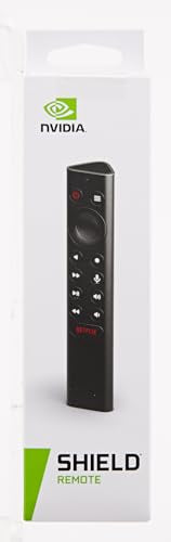 NVIDIA SHIELD Remote; Voice Search, Motion-Activated, Backlit Buttons, Customizable Menu Buttons, and IR Blaster to Control your TV