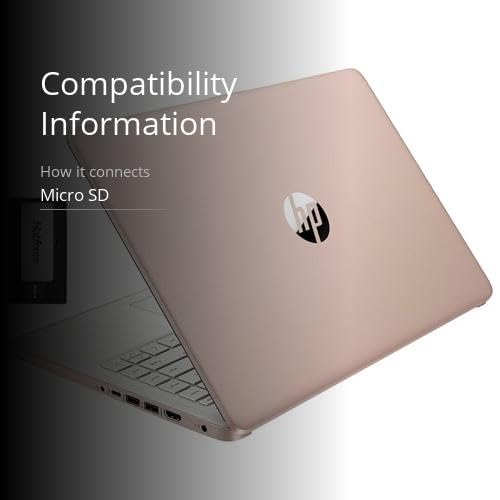 HP Stream 14" HD BrightView Laptop, Intel Processor N150, 16GB RAM, 416GB Storage (128GB eMMC + 288GB Docking Station Set), Intel UHD Graphics, 720p Camera, Wi-Fi, 1 Year Office 365, Win 11 S, Gold