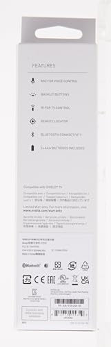 NVIDIA SHIELD Remote; Voice Search, Motion-Activated, Backlit Buttons, Customizable Menu Buttons, and IR Blaster to Control your TV