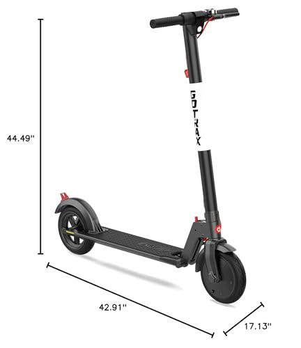 Gotrax GXL V2 Electric Scooter, 8.5" Solid Tire, Max 12 Mile and 15.5Mph Speed Power by 250W Motor, Lightweight 25.95lb, Cruise Control Aluminum Alloy Frame Foldable Commuting Escooter for Adults