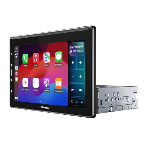 Pioneer DMH-WT6000NEX 10.1" Multimedia Digital Media Receiver Single Din - Built in WiFi, Bluetooth, Wireless Apple CarPlay, Android Auto, HD Radio, Luminous Bar, Touchscreen, Rear Camera Inputs