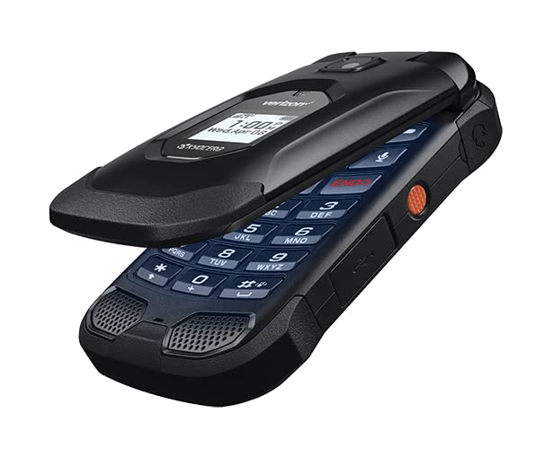 Kyocera DuraXV Extreme E4810 Verizon Rugged LTE Flip Basic Cell Phone Camera GPS Black- (Renewed)
