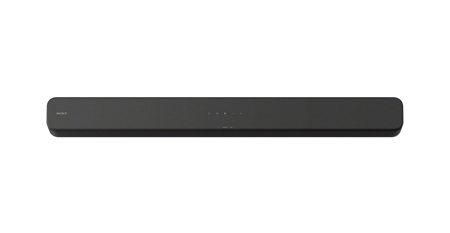Sony S100F 2.0ch Soundbar with Bass Reflex Speaker, Integrated Tweeter and Bluetooth, (HTS100F), easy setup, compact, home office use with clear sound black - Volt-Edge Technologies®