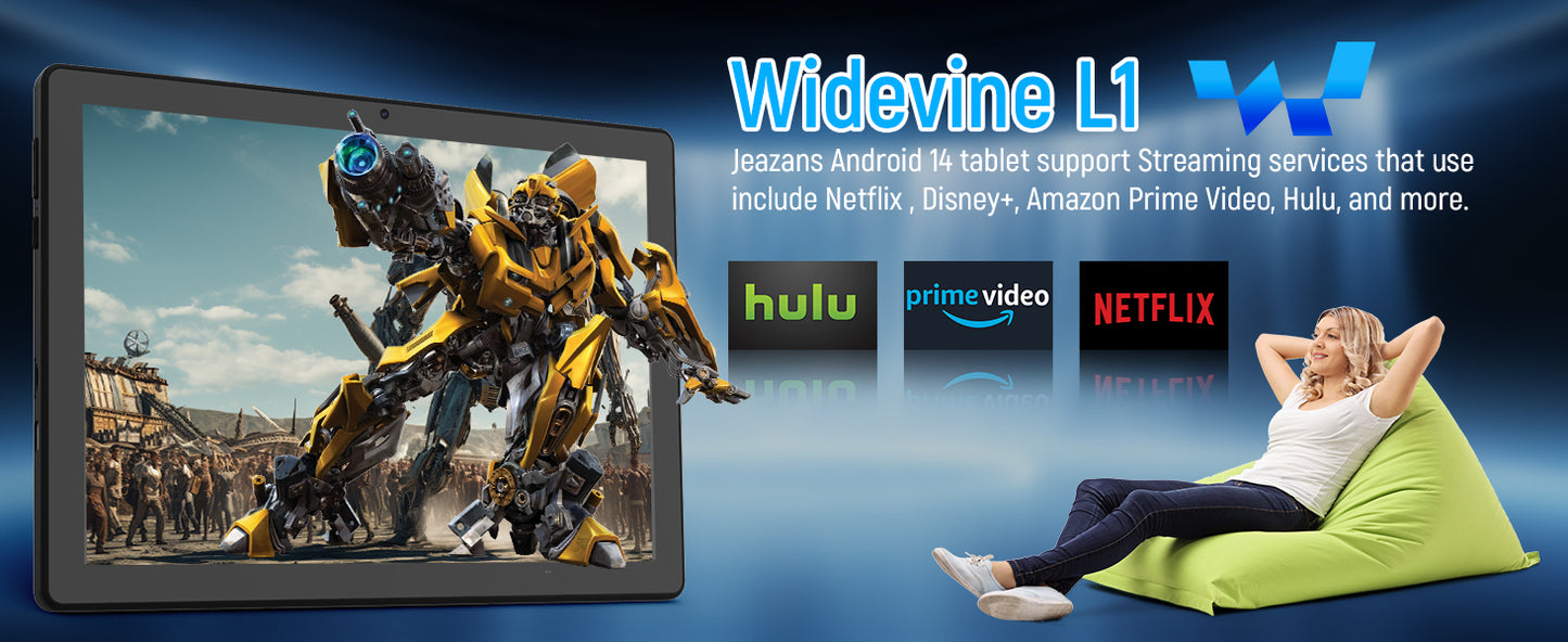 A10L 10 Inch Android Tablet 12GB RAM 64GB ROM IPS HD Touch Screen with Keyboard Case Mouse Stylus 8 in 1 Tablet Kit