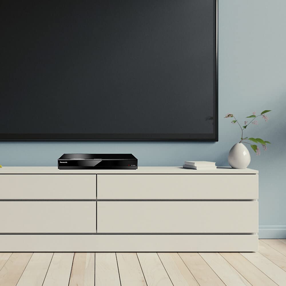 Panasonic Streaming 4K Blu Ray Player, Ultra HD Premium Video Playback with Hi-Res Audio, Voice Assist - DP-UB420-K (Black)