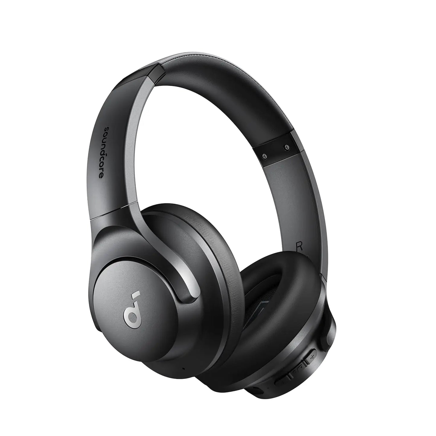 Soundcore by Anker Q20i Hybrid Active Noise Cancelling Headphones, Wireless Over-Ear Bluetooth, 40H Long ANC Playtime, Hi-Res Audio, Big Bass, Customize via an App, Transparency Mode (White) - Volt-Edge Technologies®