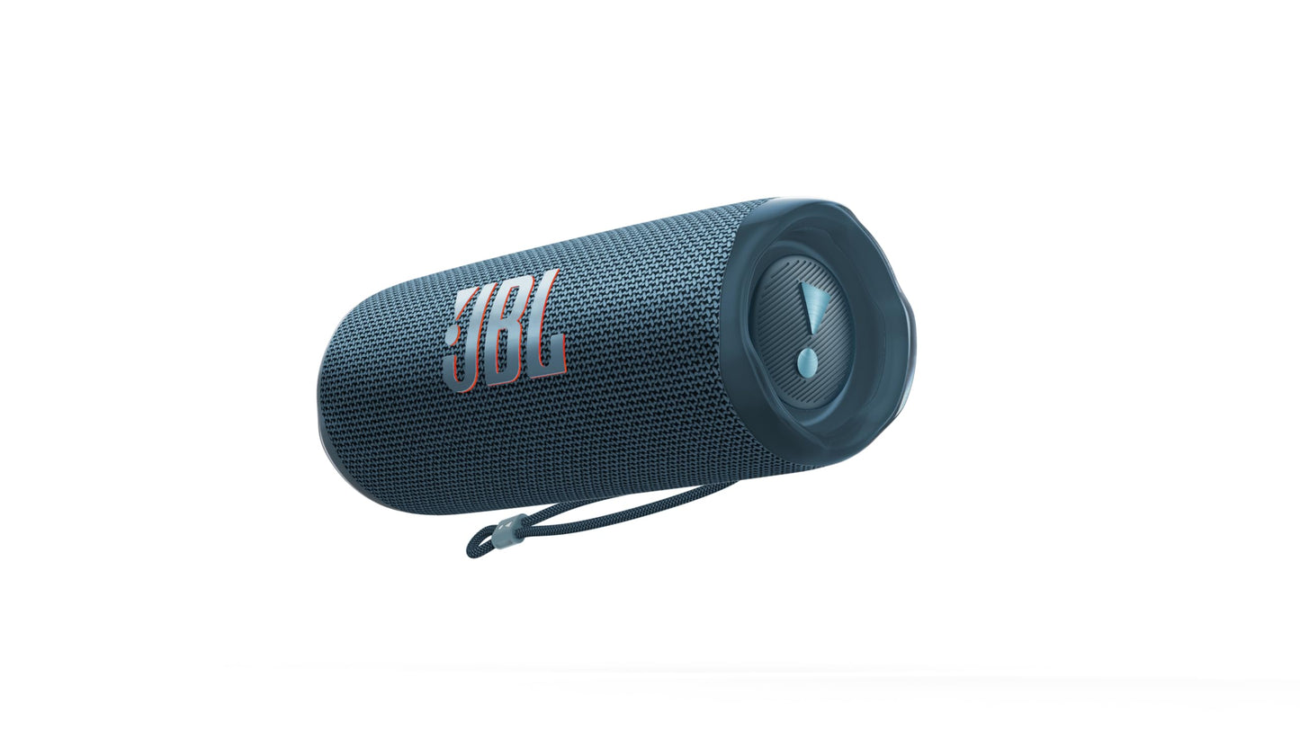 JBL Flip 6 - Portable Bluetooth Speaker, powerful sound and deep bass, IPX7 waterproof, 12 hours of playtime, JBL PartyBoost for multiple speaker pairing for home, outdoor and travel (Blue) - Volt-Edge Technologies®