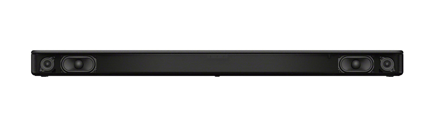 Sony S100F 2.0ch Soundbar with Bass Reflex Speaker, Integrated Tweeter and Bluetooth, (HTS100F), easy setup, compact, home office use with clear sound black - Volt-Edge Technologies®