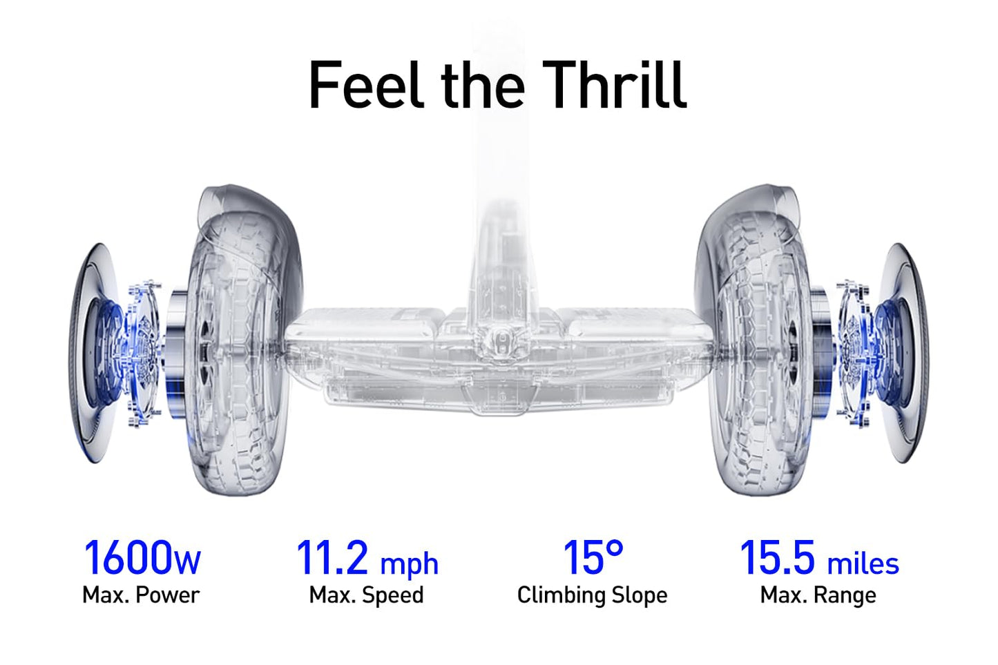 Segway Ninebot S2 Electric Self-Balancing Scooter - Master Your Commute w/t 11.2 mph Max. Speed, 21.7 Mi Range, 10.5” Off Road Tires, Compatible w/t Gokart Kit, UL-2272 Certified