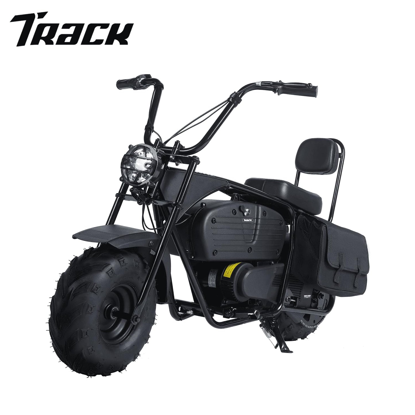 Track Seven 36V Electric Mini Dirt Bike, 1000W Motor Powered Motorcycle, 14.5" Tires, Up to 22 MPH, 2 Hanging Bags, Supports Up to 185 lbs, for Adults and Kids