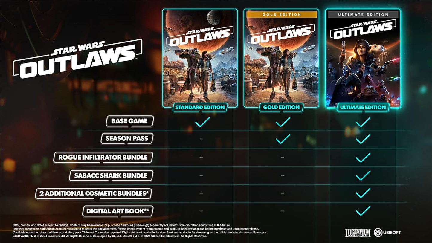 Star Wars Outlaws - Limited Edition (Amazon Exclusive), Xbox Series X