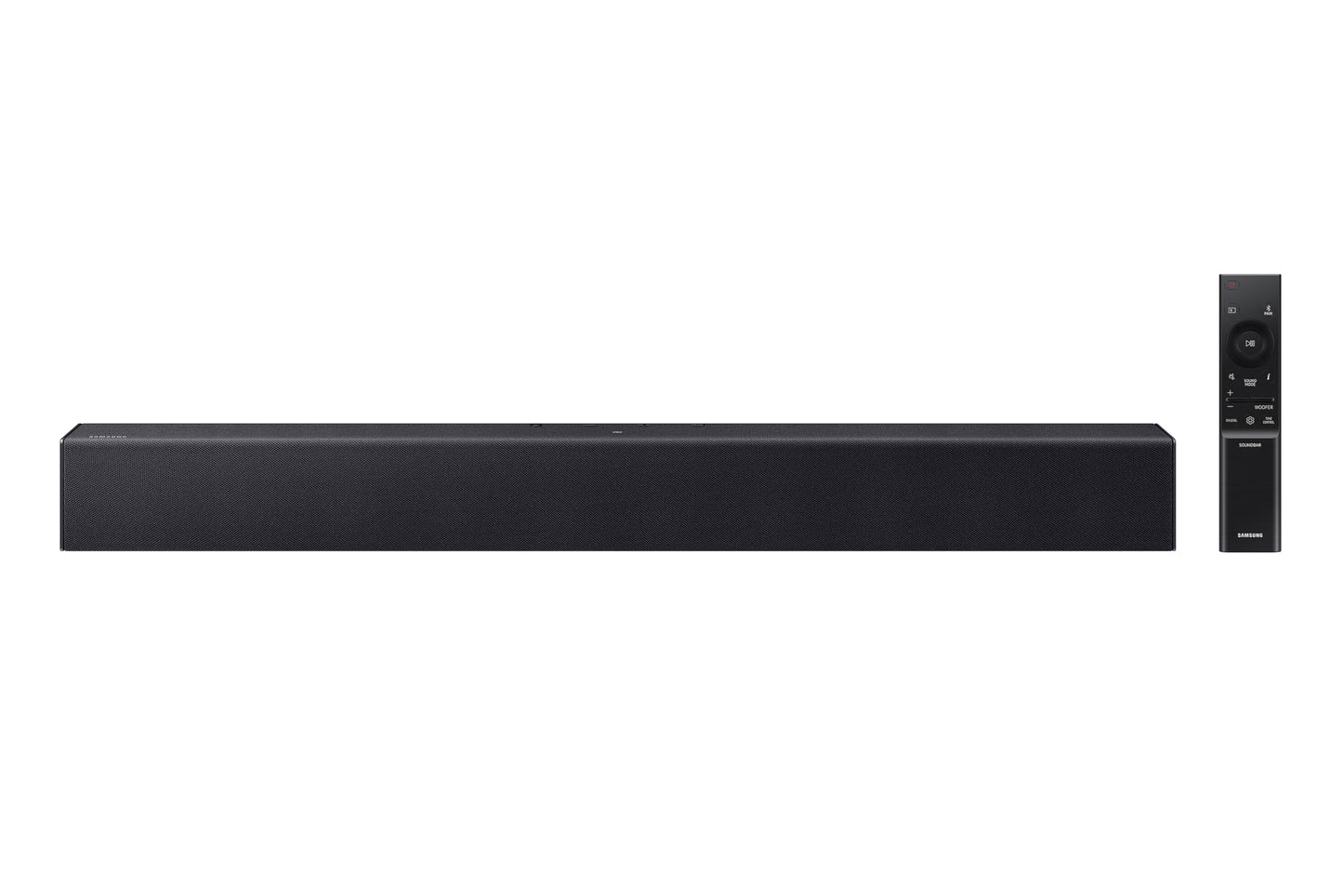 Samsung B-Series Soundbar HW B400F 2.0 ch Soundbar with Built in Subwoofer (2025 Model) One Remote Control, Surround Sound Expansion, Voice Enhance Mode - Volt-Edge Technologies®