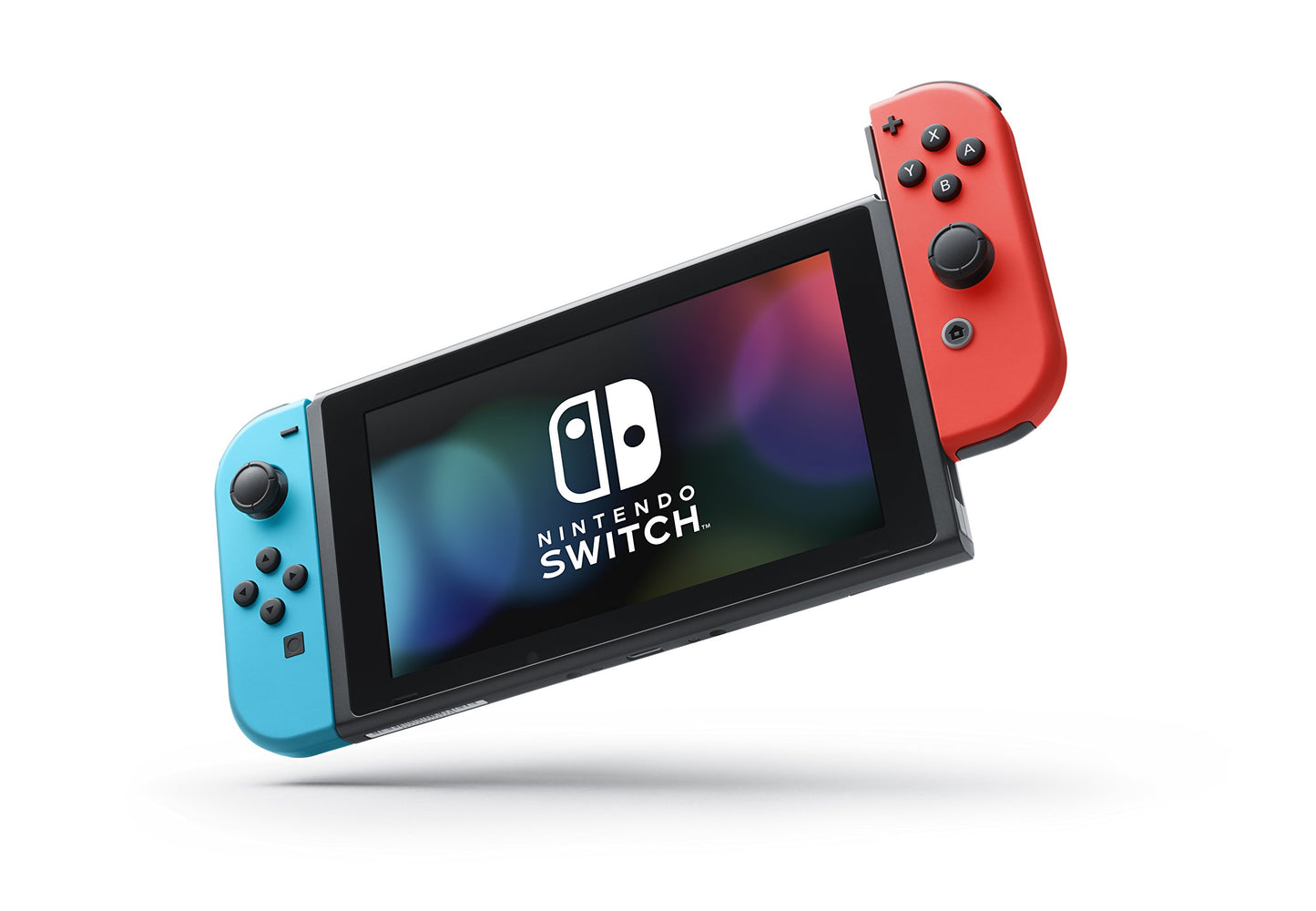 Nintendo Switch – OLED Model w/Neon Red & Neon Blue Joy-Con