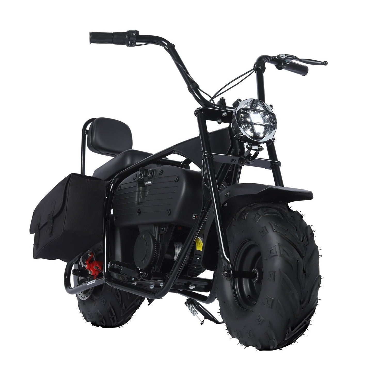 Track Seven 36V Electric Mini Dirt Bike, 1000W Motor Powered Motorcycle, 14.5" Tires, Up to 22 MPH, 2 Hanging Bags, Supports Up to 185 lbs, for Adults and Kids