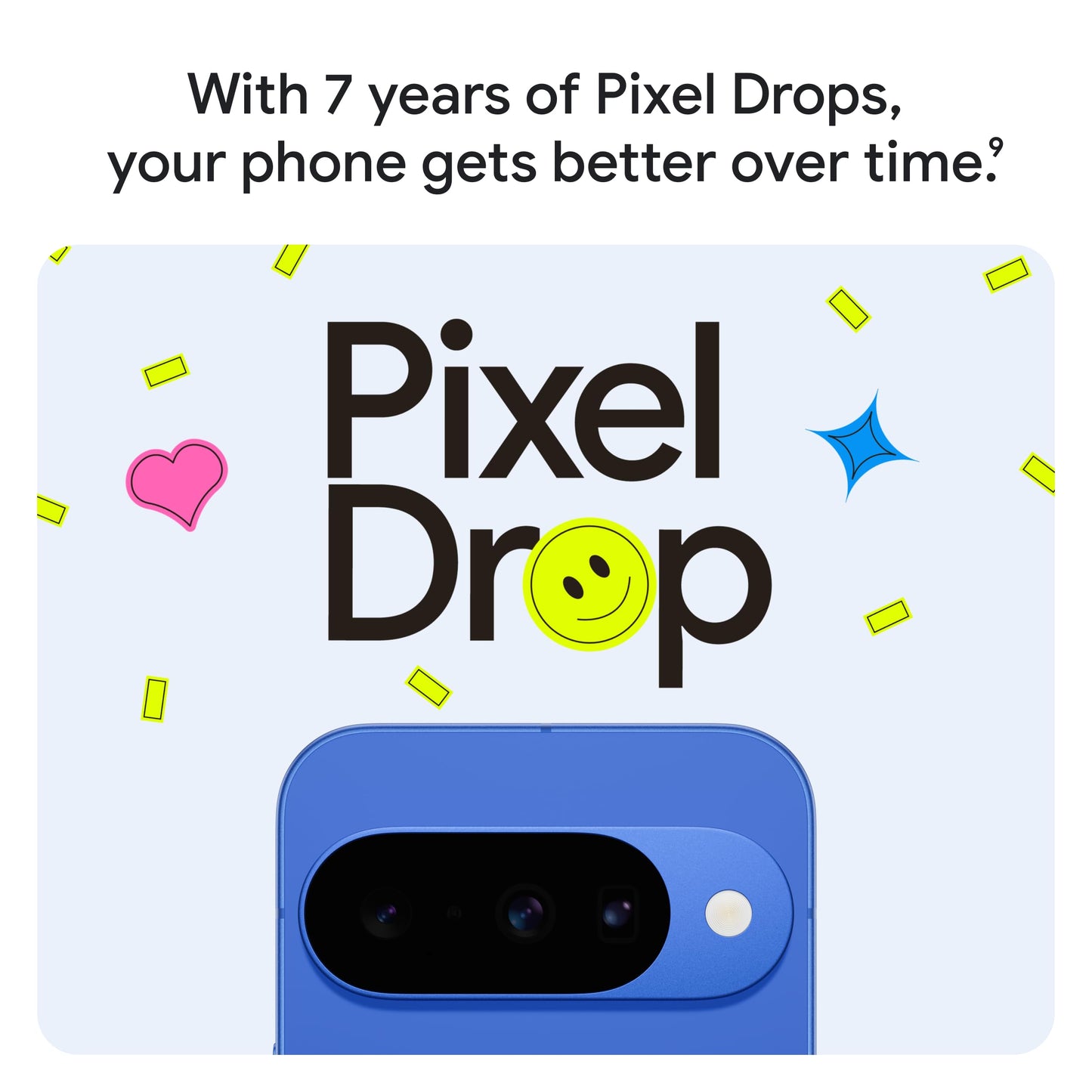 Google Pixel 10 - Unlocked Android Smartphone - Gemini AI Assistant, Advanced Triple Rear Camera, Fast-Charging 24+ Hour Battery, and 6.3" Actua Display - Indigo - 128 GB (2025 Model)