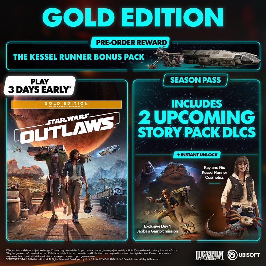 Star Wars Outlaws - Limited Edition (Amazon Exclusive), Xbox Series X