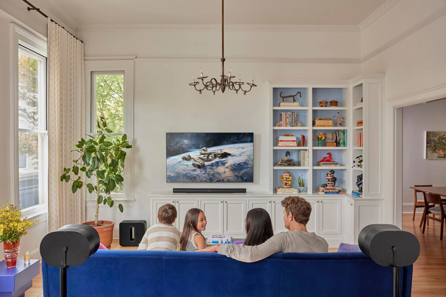 Sonos Arc Ultra Soundbar with Dolby Atmos and Voice Control - 9.1.4 Surround Sound for TV and Music - Black - Volt-Edge Technologies®