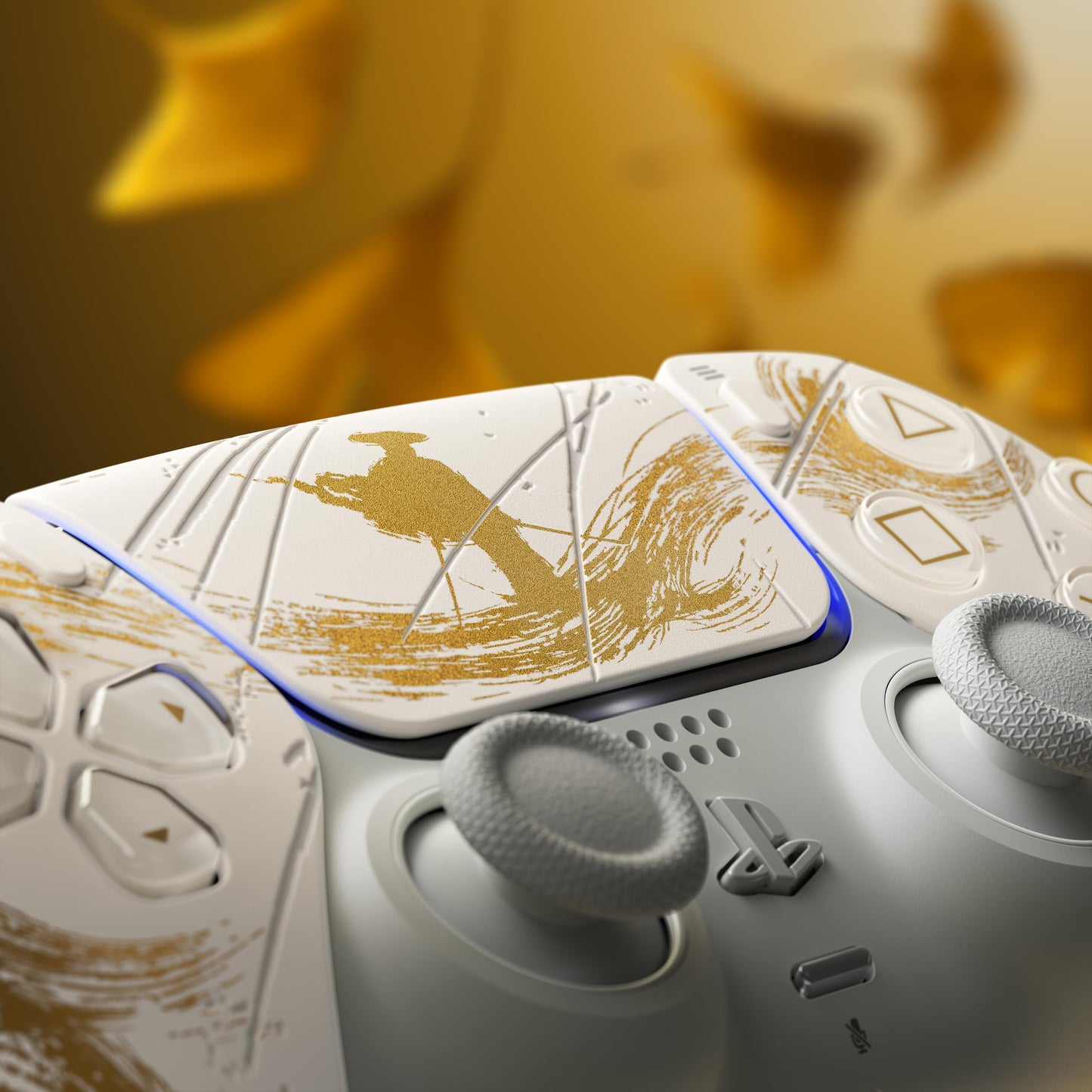 PlayStation DualSense® Wireless Controller – Ghost of Yōtei Gold Limited Edition