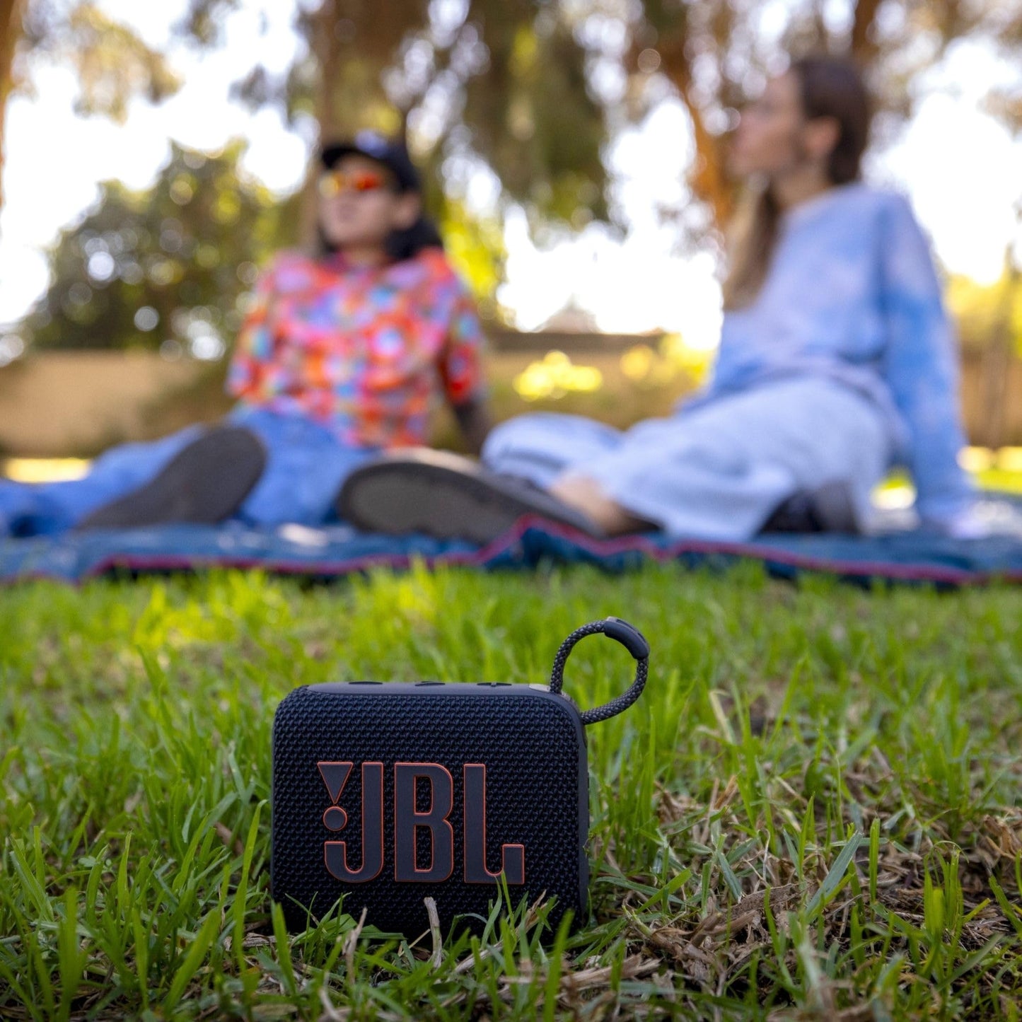 JBL Go 4 - Ultra-Portable, Waterproof and Dustproof Bluetooth Speaker, Big Pro Sound with Punchy bass, 7-Hour Built-in Battery, Made in Part with Recycled Materials (Black) - Volt-Edge Technologies®