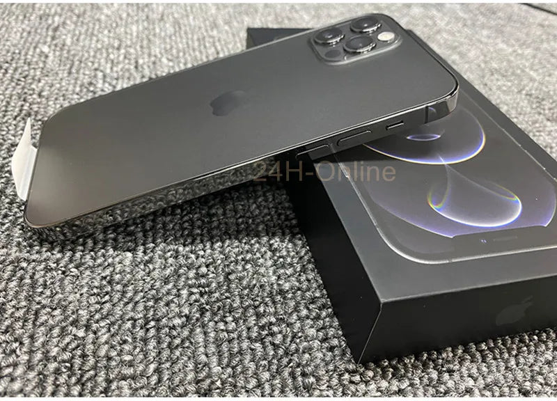 Genuine Apple iPhone 12 Pro Max 128/256/512GB ROM Original 6.7" Retina OLED RAM 6GB A14 Face ID NFC Unlocked 5G 98% New Phone