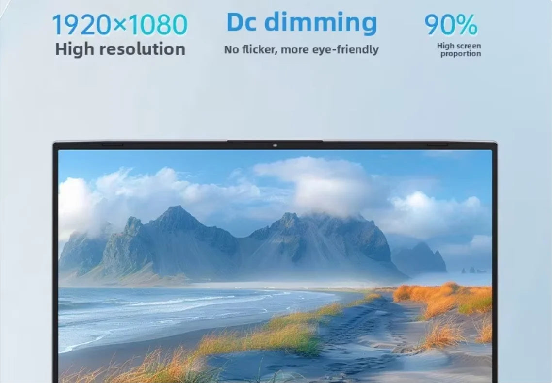 High Configuration 14 Inch Win 10 Laptops N5095 2.90Ghz 6gb Ram 128G 256G 512G Ssd Notbook Pc Portable Laptop Gaming Computer