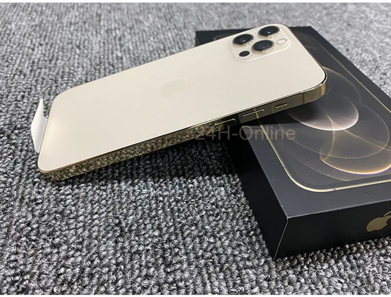 Genuine Apple iPhone 12 Pro Max 128/256/512GB ROM Original 6.7" Retina OLED RAM 6GB A14 Face ID NFC Unlocked 5G 98% New Phone