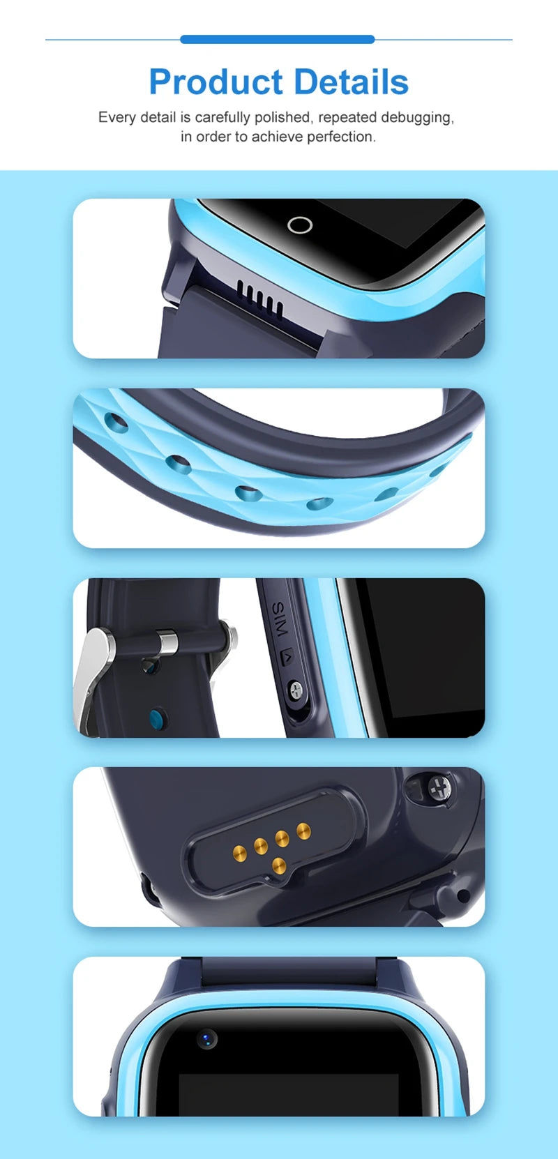 Wonlex Smart Watch Children GPS WiFi Location Anti Lost Tracker 4G SOS Call Class Mode kids Smart Watch With Video Call Camer a