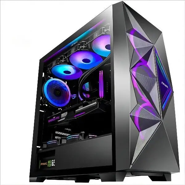 Aotesier Core i7 CPU Affordable Computer full set 8G/16G RAM 256GB SSD home office gaming pc desktop computer gamers PC GAME
