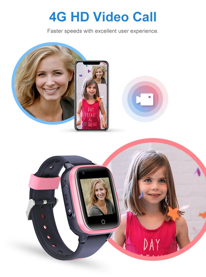 Wonlex Smart Watch Children GPS WiFi Location Anti Lost Tracker 4G SOS Call Class Mode kids Smart Watch With Video Call Camer a