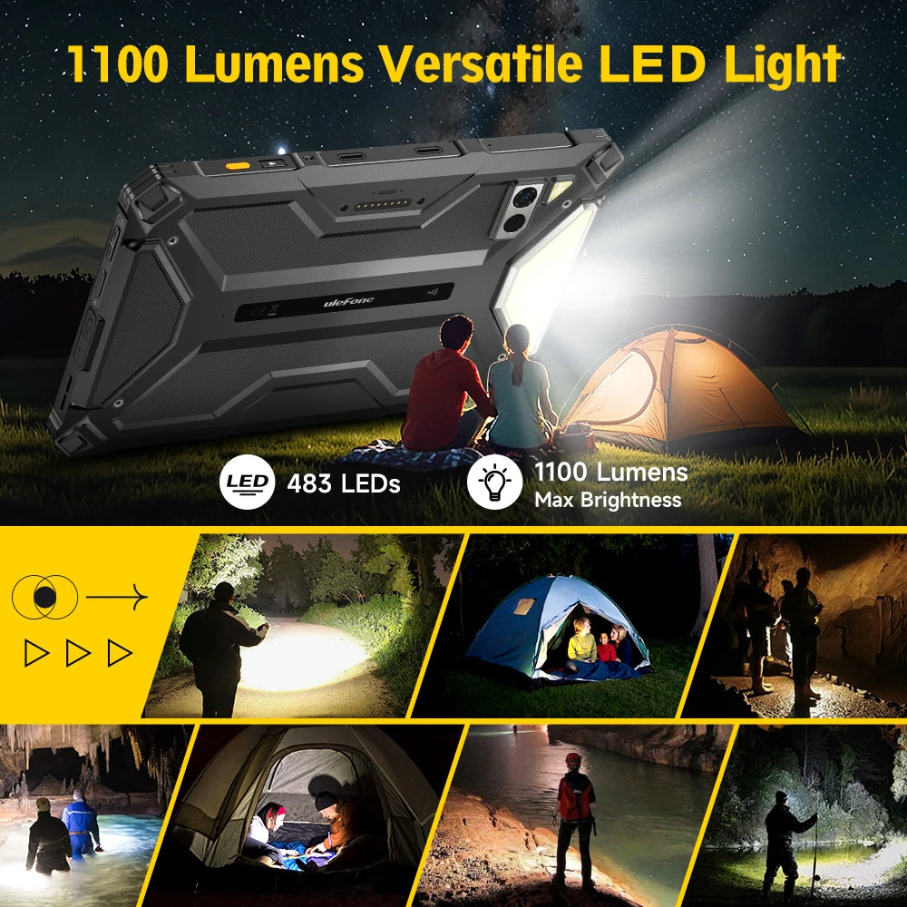 Ulefone Armor Pad 4 Ultra 5G Rugged Tablet Thermal lmaging 10.36"2K Up to 16GB RAM 256GB ROM Android 14 11800mAh