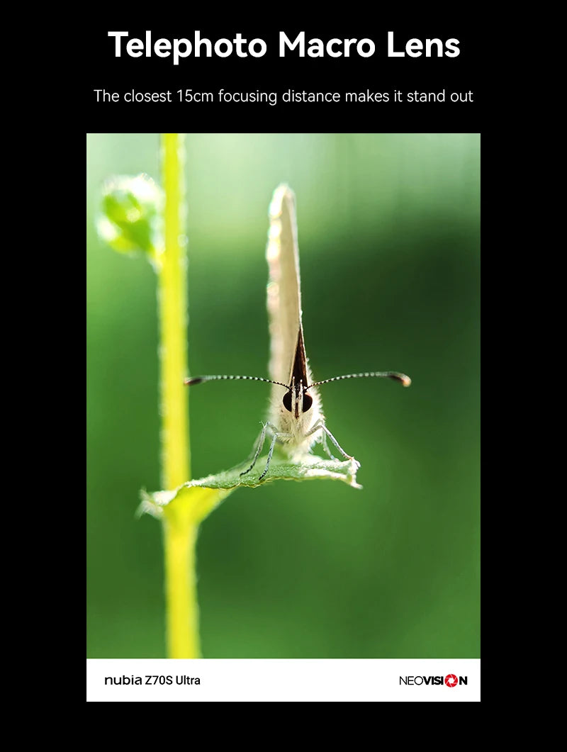 Nubia Z70s Ultra 5G Smartphone Snapdragon 8 Elite 6.85'‘AMOLED Display NEOVISION AI Photography4.0 50MP 144Hz 6600mAh NFC IP69