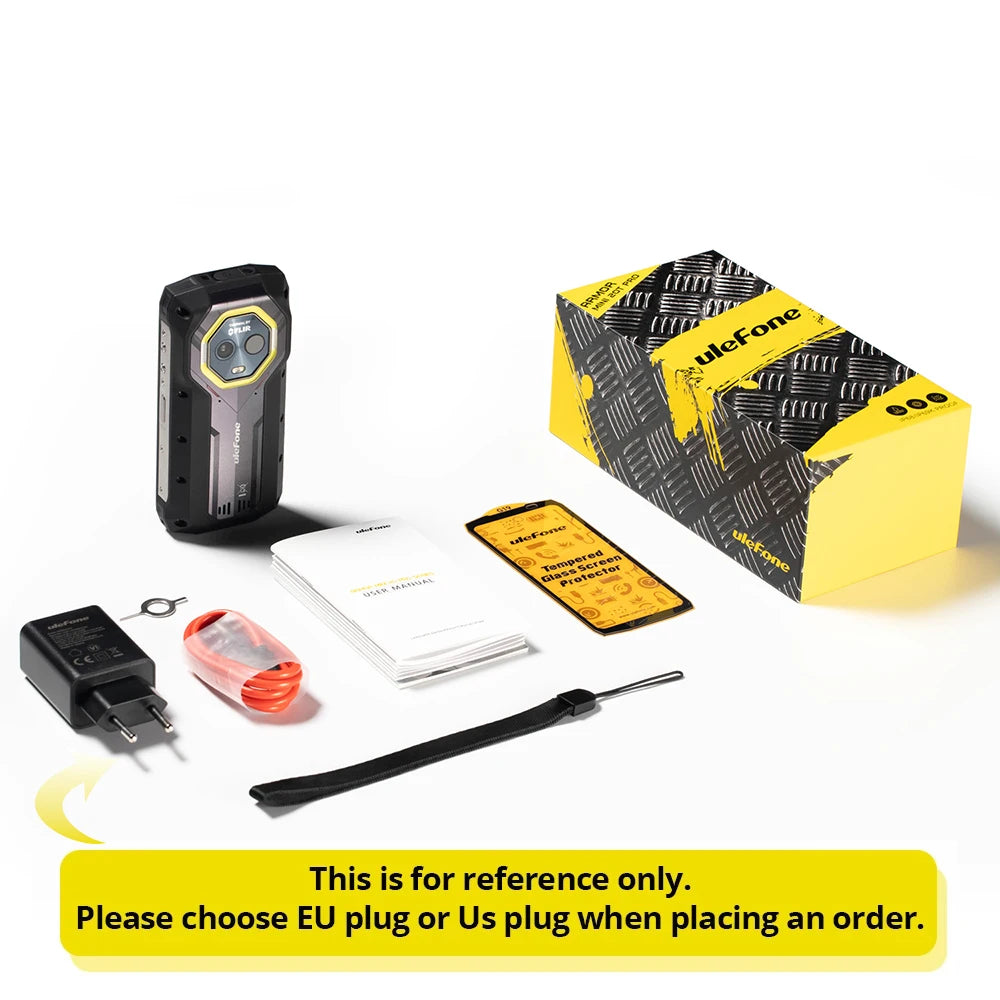 Ulefone Armor Mini 20T Pro 5G THERMAL BY FLIR® 4.7" Rugged Phone Android 14 Smartphone 256GB ROM Mobile Phone Thermal lmaging