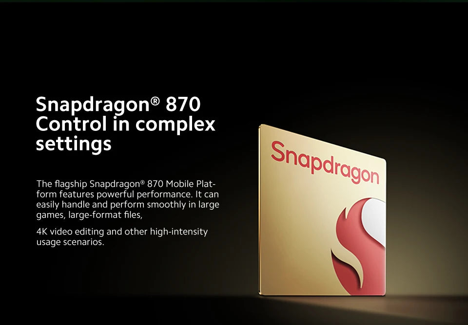 New Xiaomi Pad 6 Global Version 11-inch 144Hz WQHD+ 128GB / 256GB ROM Snapdragon 870 Tablet 8840 mAh 33W Charging