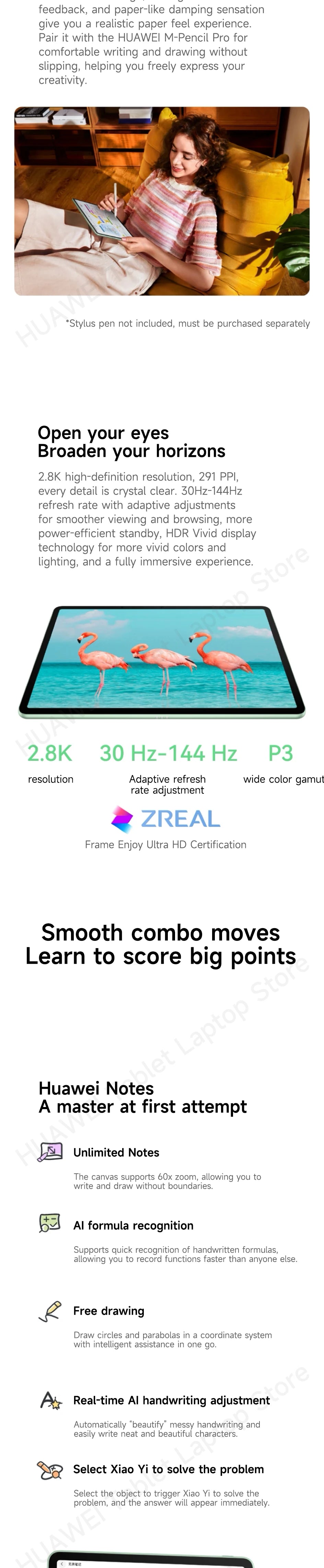 HUAWEI MatePad 11.5S Tablet 2025 WiFi 11.5-inch 2.8K 144Hz 8GB/12GB 256GB/512GB