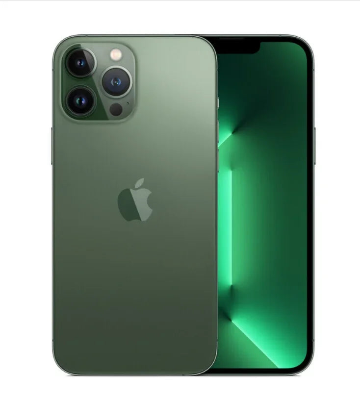 Original Unlocked iPhone 13 Pro Max 6.7" Super Retina OLED 128GB 256GB ROM 6GB RAM A15 IOS Face ID NFC 5G LTE Mobile Phone