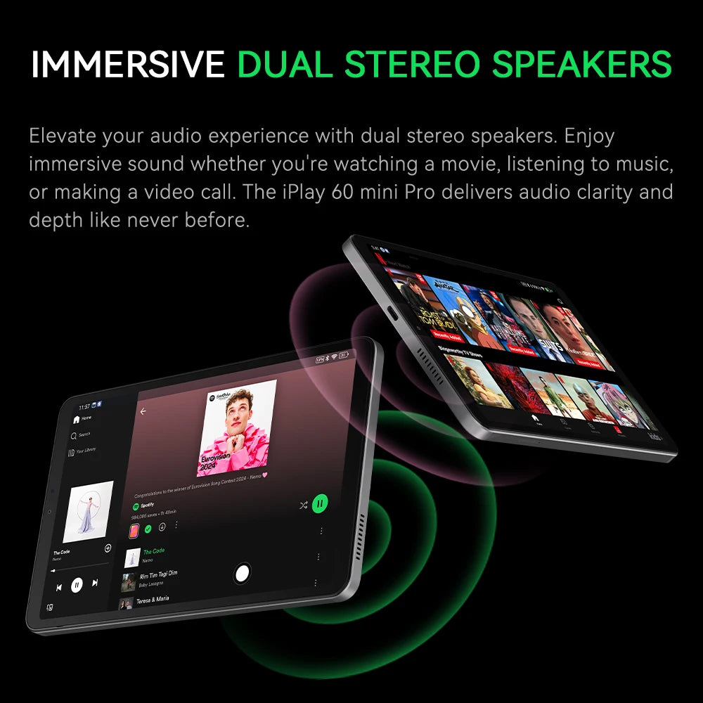 Alldocube iPlay 60 Mini Pro Tablet 8.4inch Android14 16GB(8GB+8GB) RAM 256GB ROM FHD 1920x1200 Dual SIM 4G LTE 6050mAh Battery