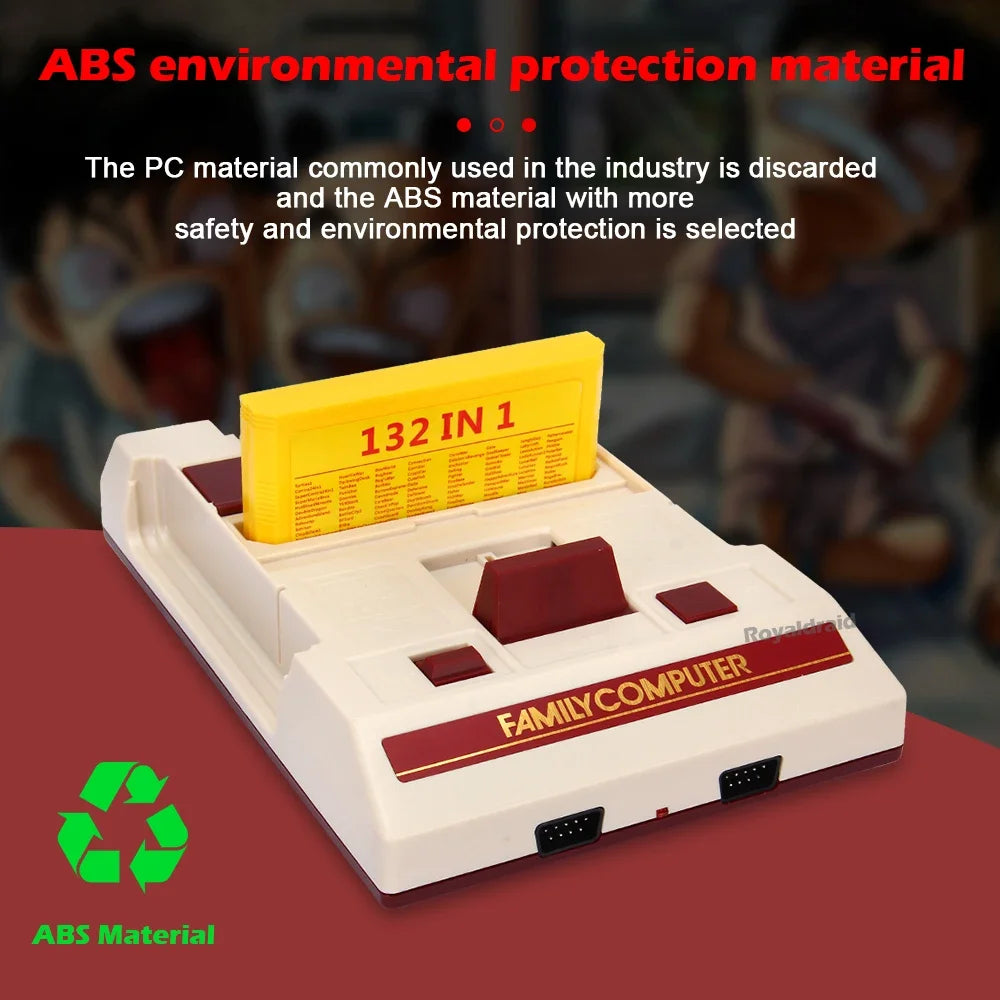 NEW 8Bit Video Game Consol Built-in 500 Classic Games Family Computer TV Game Console Support Game Cartridge For FC Retro Gaming