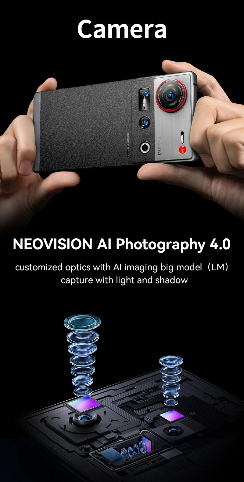 Nubia Z70s Ultra 5G Smartphone Snapdragon 8 Elite 6.85'‘AMOLED Display NEOVISION AI Photography4.0 50MP 144Hz 6600mAh NFC IP69