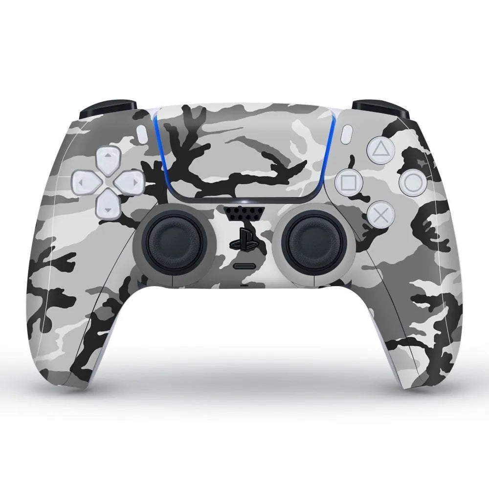 Protective Decal Skin for PS5 Controller Gamepad Full Protection Sticker for PlayStation 5 Joystick for PS5 Accessories