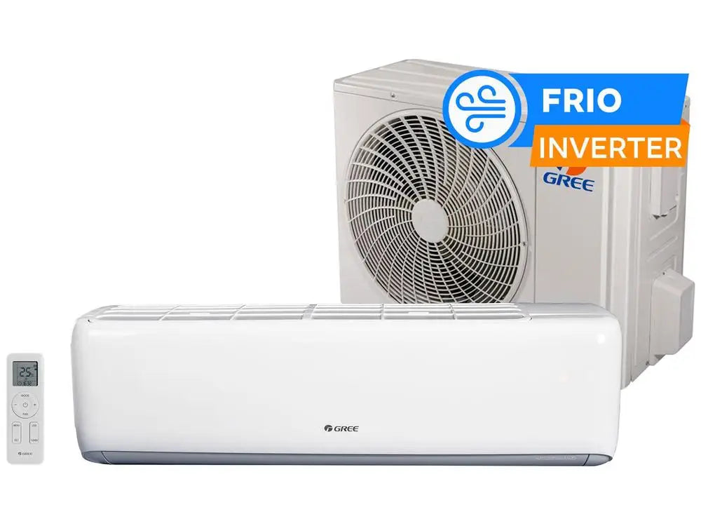 Air conditioning Split 12.000BTUs Gree Inverter Frio GWC12ATBXA-D6DNA1A - 220V
