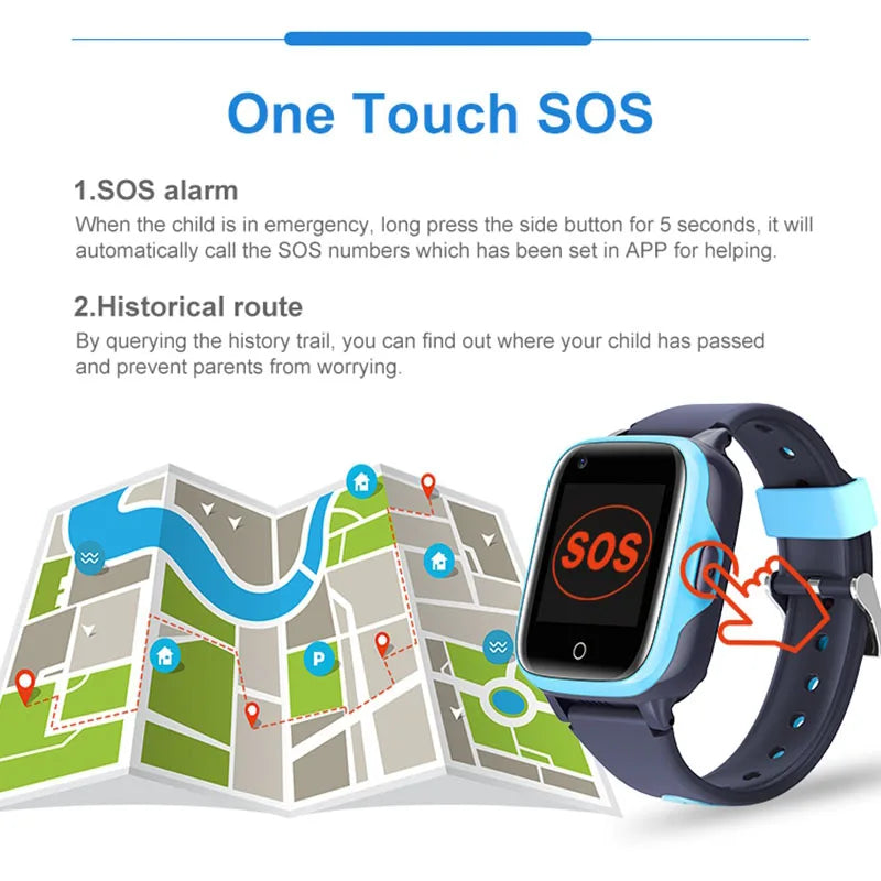 Wonlex Smart Watch Children GPS WiFi Location Anti Lost Tracker 4G SOS Call Class Mode kids Smart Watch With Video Call Camer a