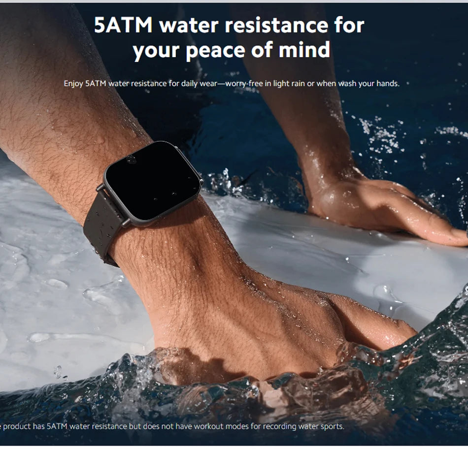 New Global Version Xiaomi Redmi Watch 5 Active has Bluetooth call up to 18 days of battery life 2''display 140+ work modes 5ATM