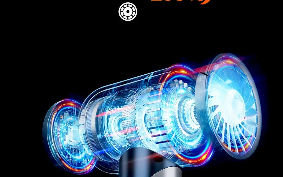 SZUK New Foldable Car Vacuum Cleaner Portable Handheld Mini Vacuum Cleaner Wireless Strong Suction Cleaner Cleaning Machine