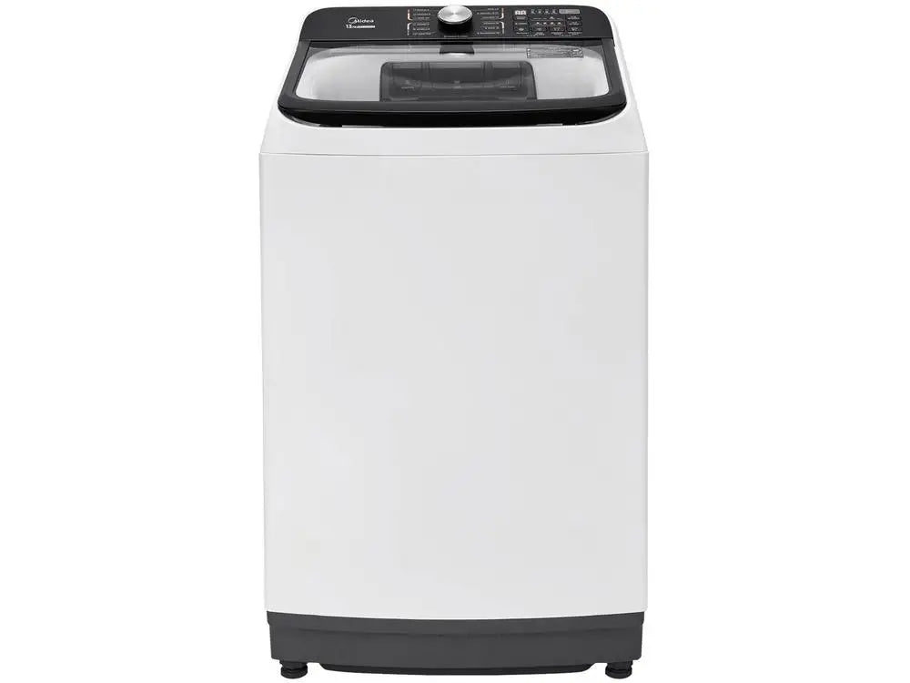 Washing Machine Midea 13kg Inox Basket White Wash Programs Wave Agitator - 110V