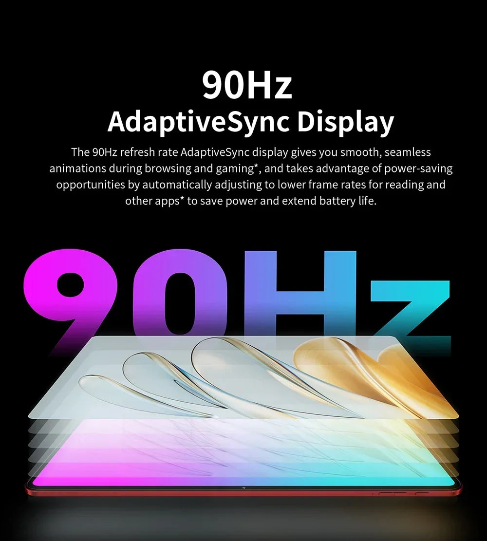 Teclast T60 AI Tablet Allwinner A733 Octa-Core 12inch 2K HD TDDI Screen 6GB RAM 128GB ROM Android 15 WiFi6 8000mAh 13MP+5MP