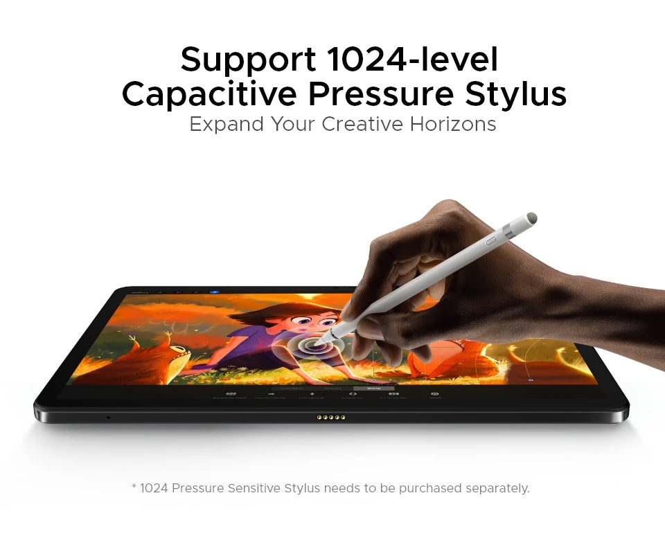 DOOGEE T40 Android Tablet 14 11 ''IPS 2.5K 8GB RAM 512GB ROM Helio G99 8580mAh 18W Charge Face Unlock 7.6mm ultra-thin Tablet