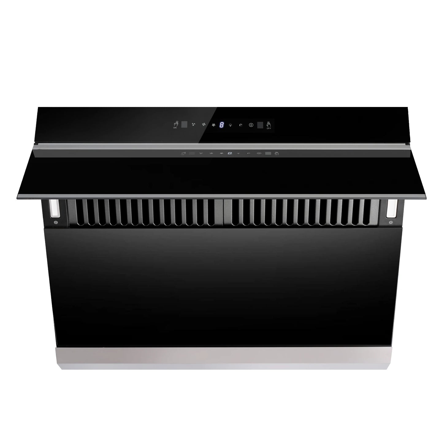 Tieasy 900 CFM 30 inch Wall Mount or Under Cabinet Heating Auto-Cleaning Range Hood USCX08T75