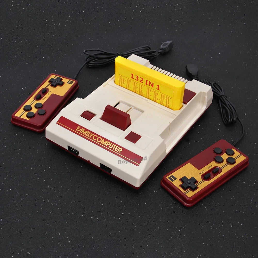 NEW 8Bit Video Game Consol Built-in 500 Classic Games Family Computer TV Game Console Support Game Cartridge For FC Retro Gaming