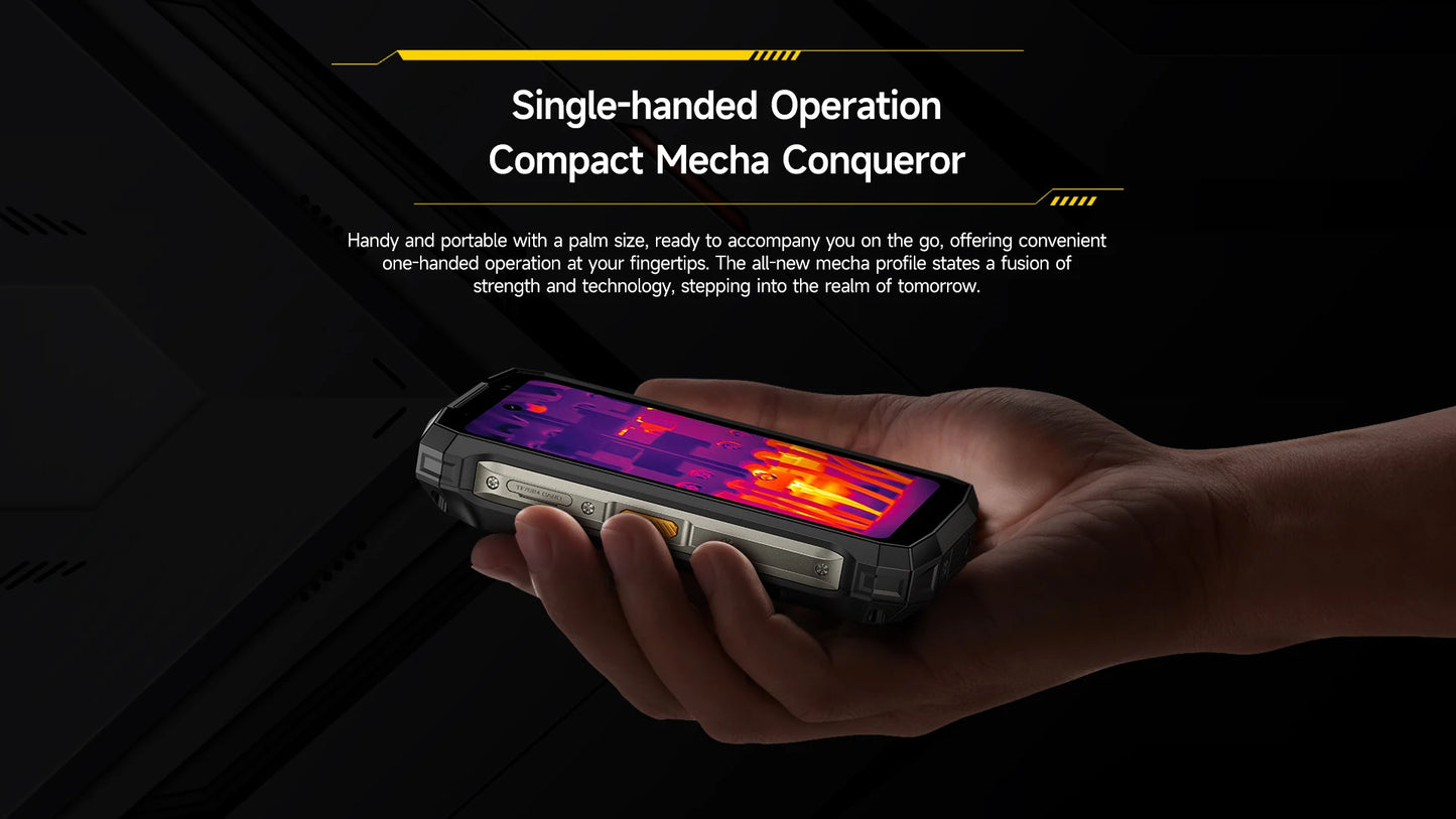 Ulefone Armor Mini 20T Pro 5G THERMAL BY FLIR® 4.7" Rugged Phone Android 14 Smartphone 256GB ROM Mobile Phone Thermal lmaging
